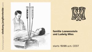 präsentation ›familie Loewenstein and Ludwig Mies‹